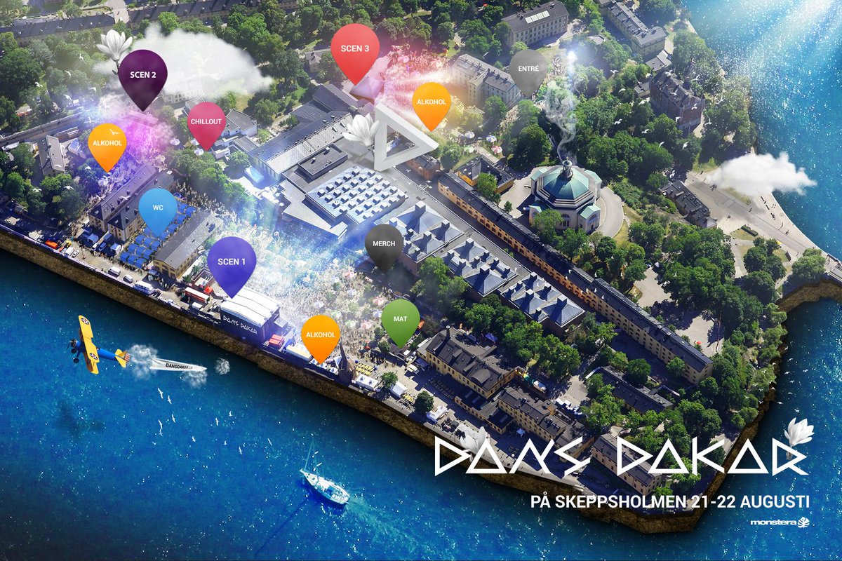 I år kommer ni dansa bland modern konst på lummiga skeppsholmen! Mer utrymme för häng och barer. Och dans!!