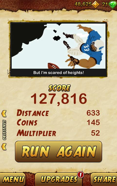 rand5316's tweet photo. I got 127816 points while escaping from a Giant Demon Monkey. Beat that! http://t.co/cooZ9xGH5i http://t.co/E2aO3AZ30f