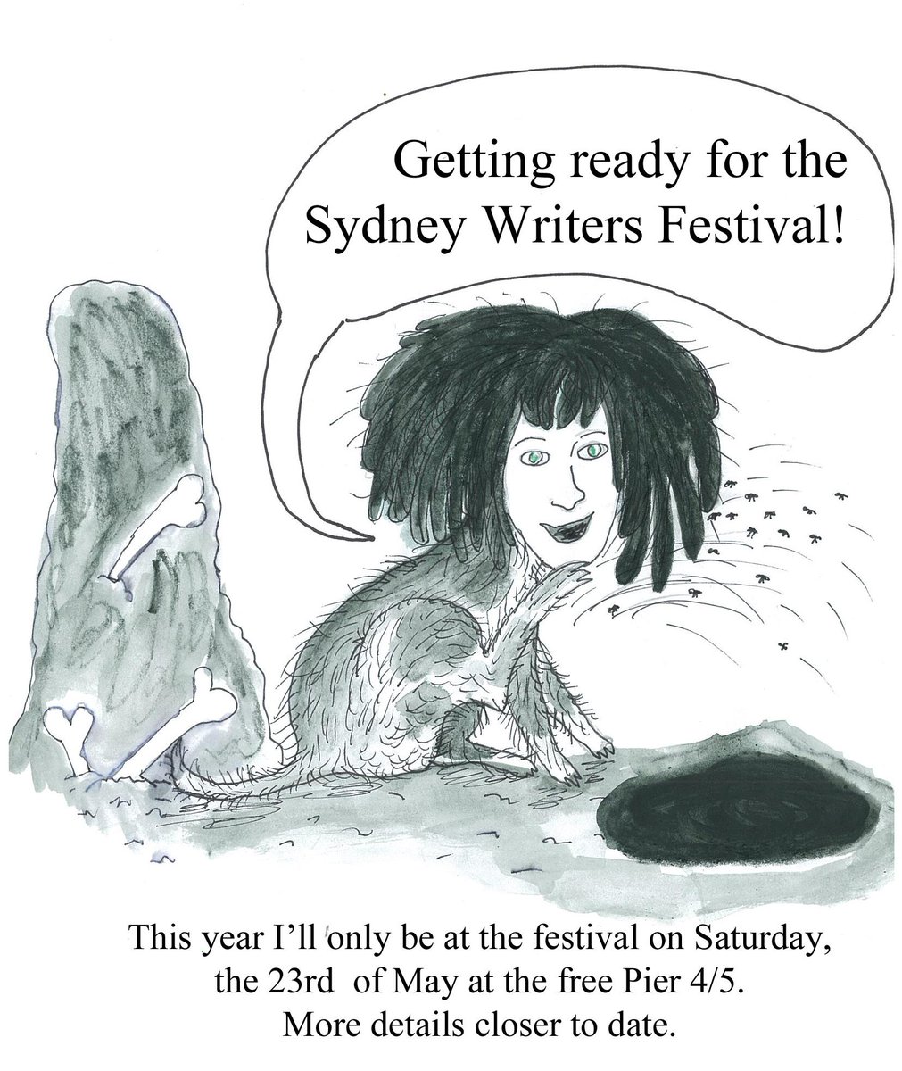 dreadlockdogman's tweet photo. Hi @newsouthbook see you at the #SydneyWritersFestival !! #theboywhotalkedtodogs http://t.co/FGnCZQaSU9