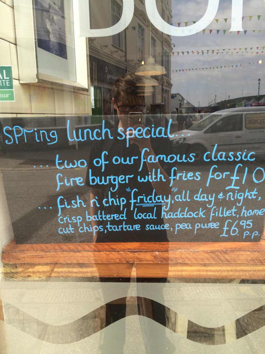 FireKitchenBar's tweet image. FISH 'N' CHIP FRIDAY. Also between 5 and 6 kids get a free meal with every adults meal.