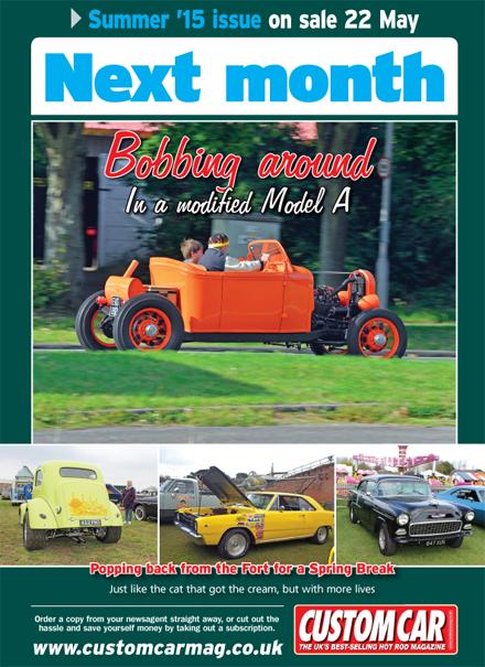 CustomCarMag's tweet image. Coming up in the new issue of @CustomCarMag - out next Friday!