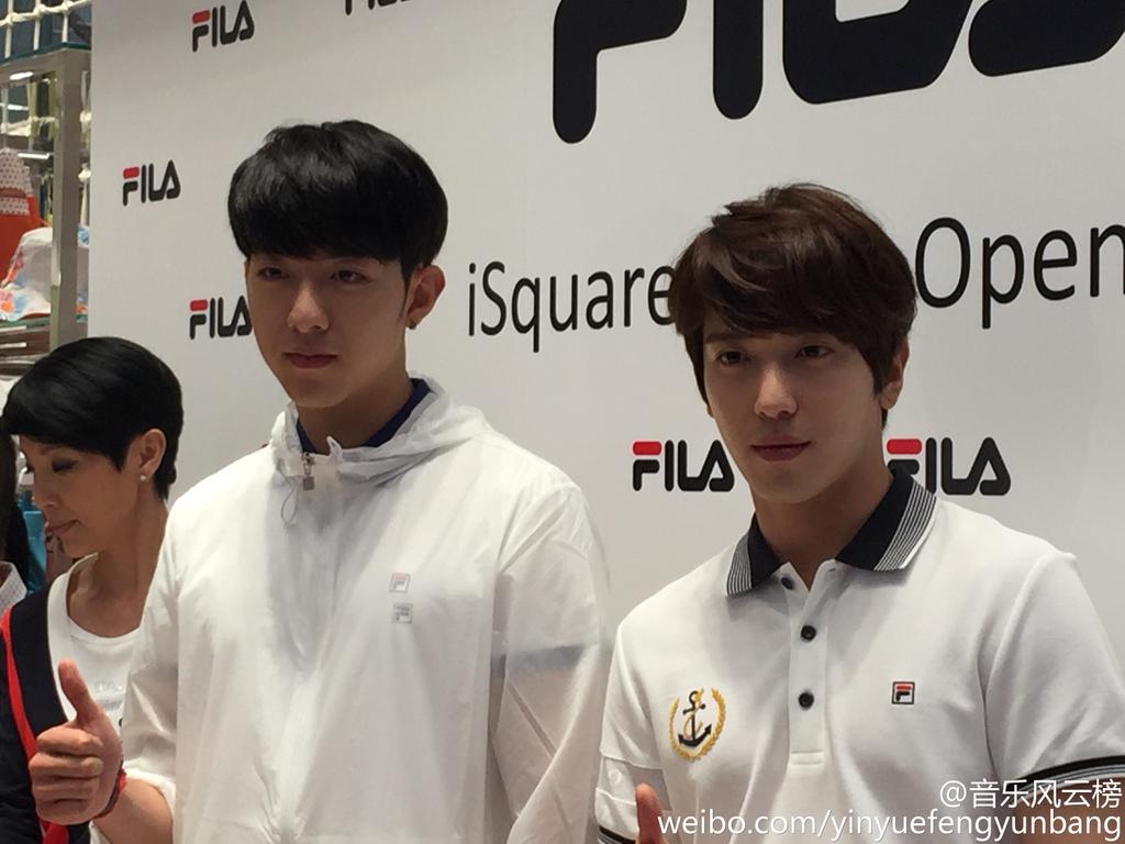 woobiyang's tweet photo. #FILA #정용화 #이정신 cr.on pic http://t.co/CFfnVd2gE8