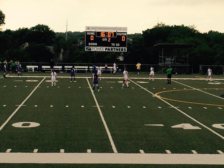 RedBlueMathandU's tweet image. Good game Truman soccer girls!