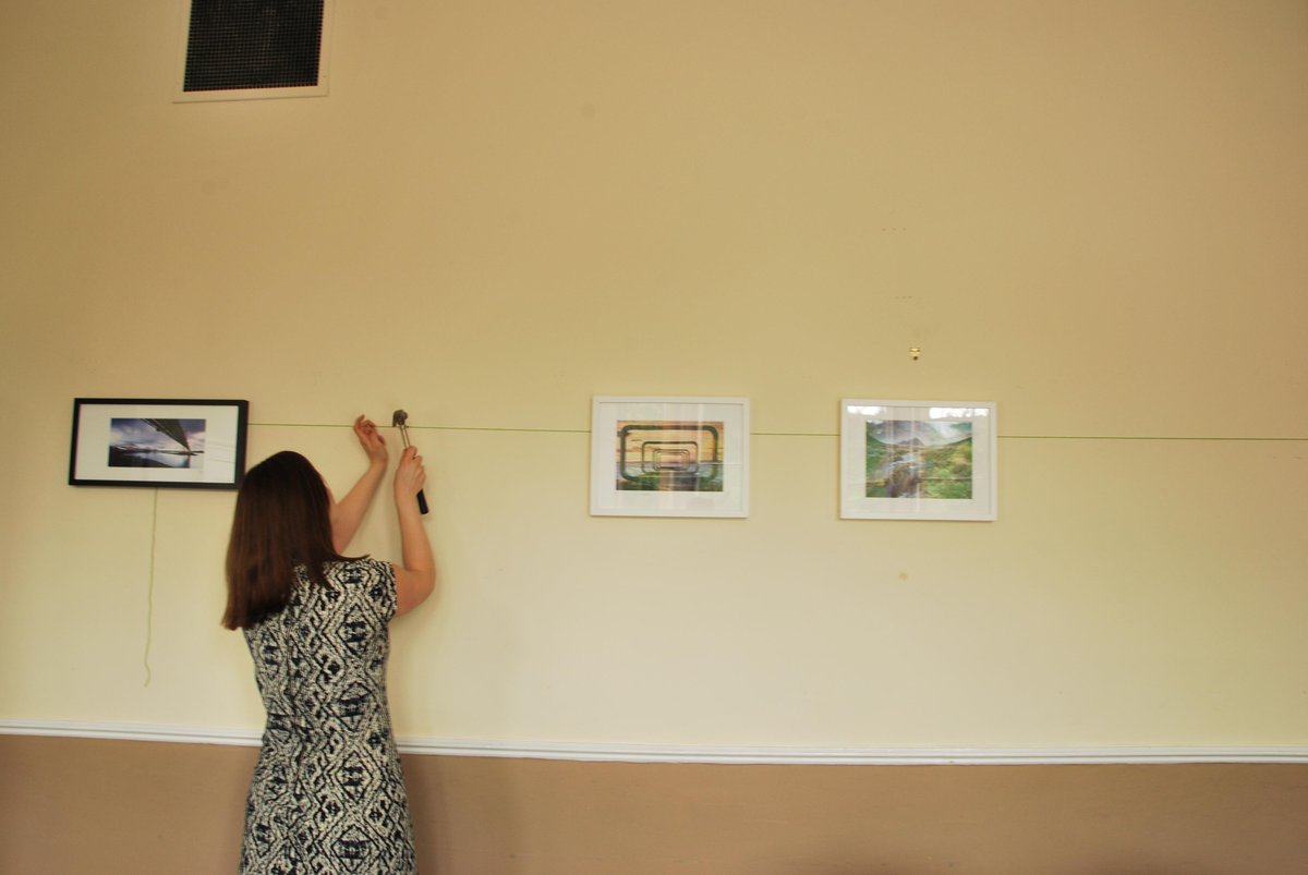 retailcr's tweet photo. #Scottishphotography #exhibition hung this morning in lovely #PrincesStreet location! http://t.co/3EEBNAxdcy