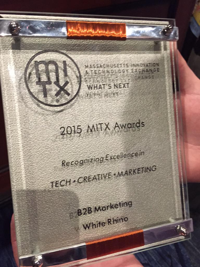 thinkfastfwd's tweet photo. Meet MINIZ wins at the #MITXAwards! http://t.co/E7eeCZWMYg