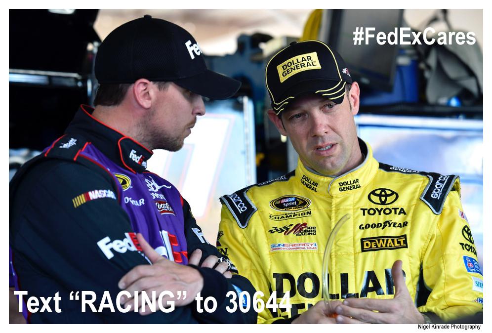 Every bit counts. Text "RACING" to 30644 to help @AutismSpeaks. Visit autismspeaks.org/racing for more info. #FedEx11