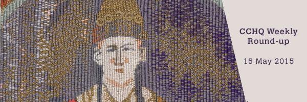 CraftsCouncilUK's tweet photo. Embroidered popes and red lace-up boots - this week's craft news http://t.co/Me0mzD8Tvr http://t.co/xHcv3lXIDE