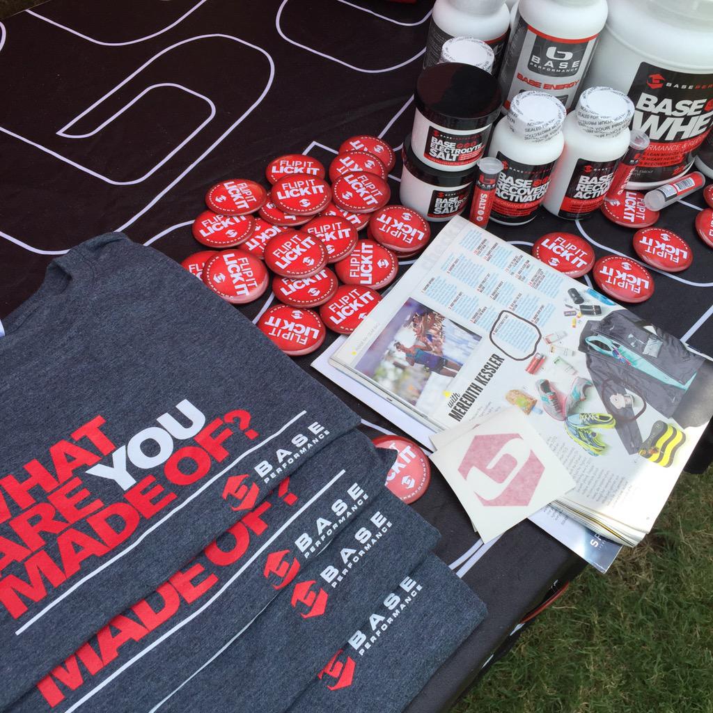 BasePerformance's tweet photo. We are open for business in #IMChoo. Stop by and get the official Endurance Salt of @IRONMANtri #bplickit http://t.co/RyuOWnWKus