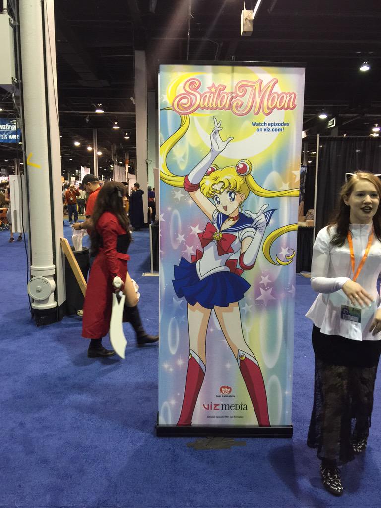 MsDBZbabe's tweet photo. The @VIZMedia Booth! #ACen2015 http://t.co/EgAn4yCvTM