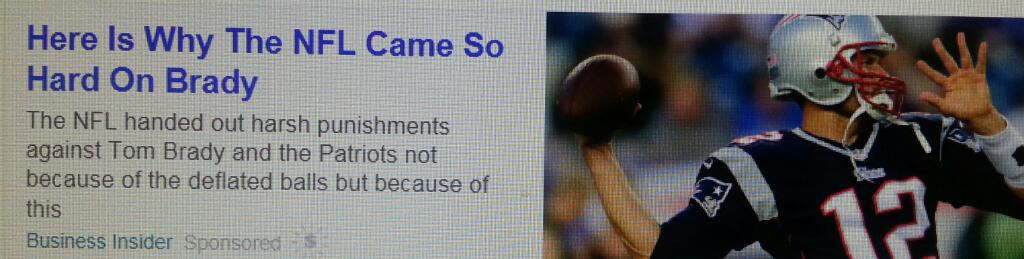 SeanMJulian's tweet photo. Umm..Come again? 
@businessinsider 
#NoneOfMyBusinessInsider 
#YahooSports
#DeflateGate #TomBradyDay http://t.co/H5D0exzUzD