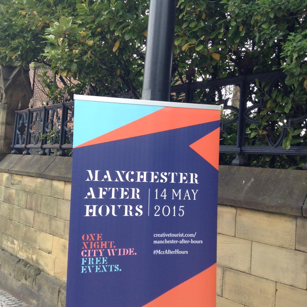 creativetourist's tweet photo. Enjoy #McrAfterHours? We'd be super grateful if you could complete this quick survey: http://t.co/O3P7rYDxwp http://t.co/huWXKcCYWp