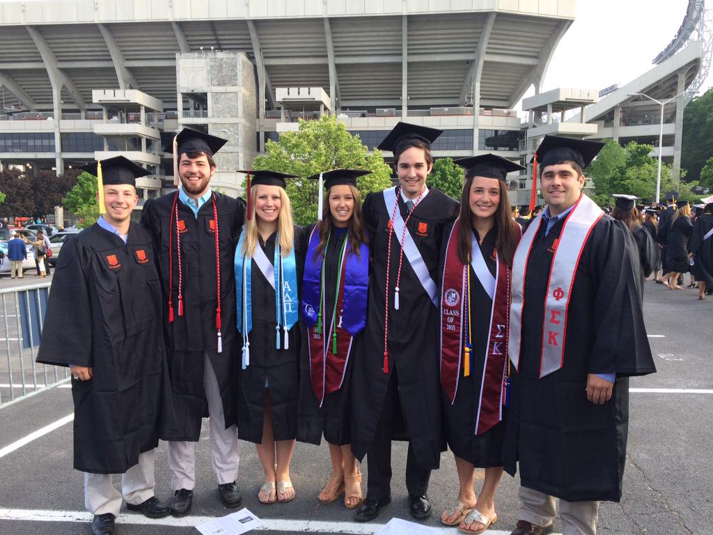 431 family takes graduation #HokieGrad