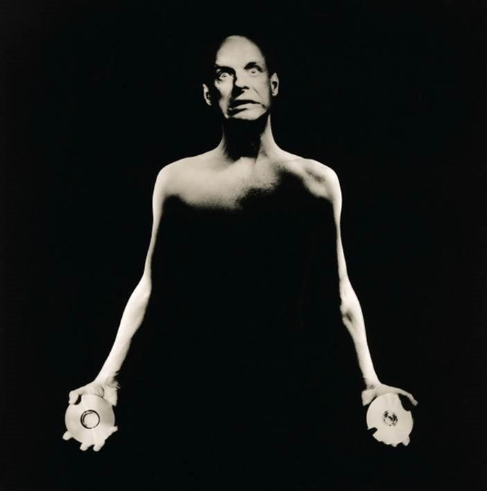Happy birthday to Photo: portrait of Eno by Anton Corbijn, now on view in \HOLLANDS DEEP\ 