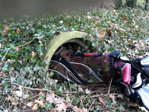 <a href="/GolfBaseUK/">Golfbase</a> Fire in the hole!!! #oldbag #robatcammogolf