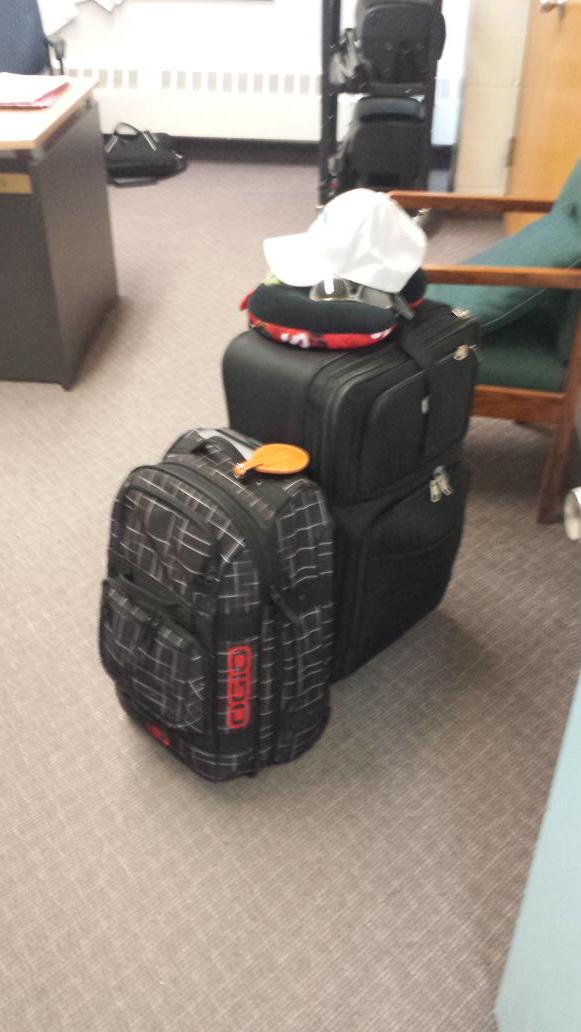 STANDKNIGHTS's tweet image. @LaSalleSec_LDSB Black Knights off to do service in Nicaragua.