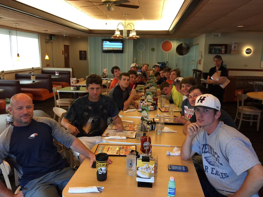Breakfast Day 2!  Same place!  #baseballsuperstition #we
