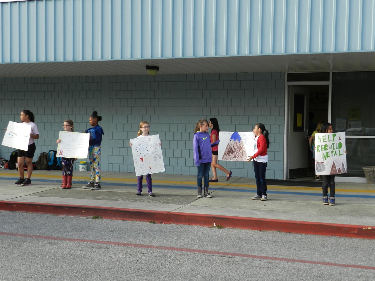 PineValleyElem's tweet photo. @PineValleyElem Helping Nepal. More Photos. #nickels4Nepal #wectnews #FillItFriday http://t.co/3HwDR2tucg