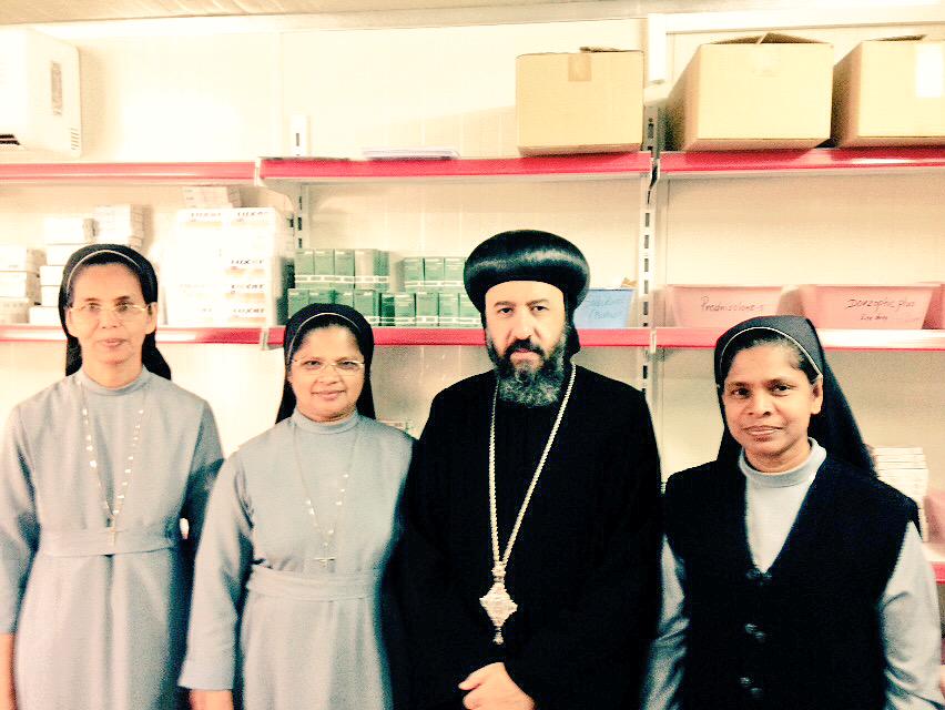 BishopAngaelos's tweet photo. Blessed to visit #Erbil #Churches and #IDP communities. Much need but visible benevolence, care and hope #Iraq #Mosul http://t.co/HmAg0C7Z5v