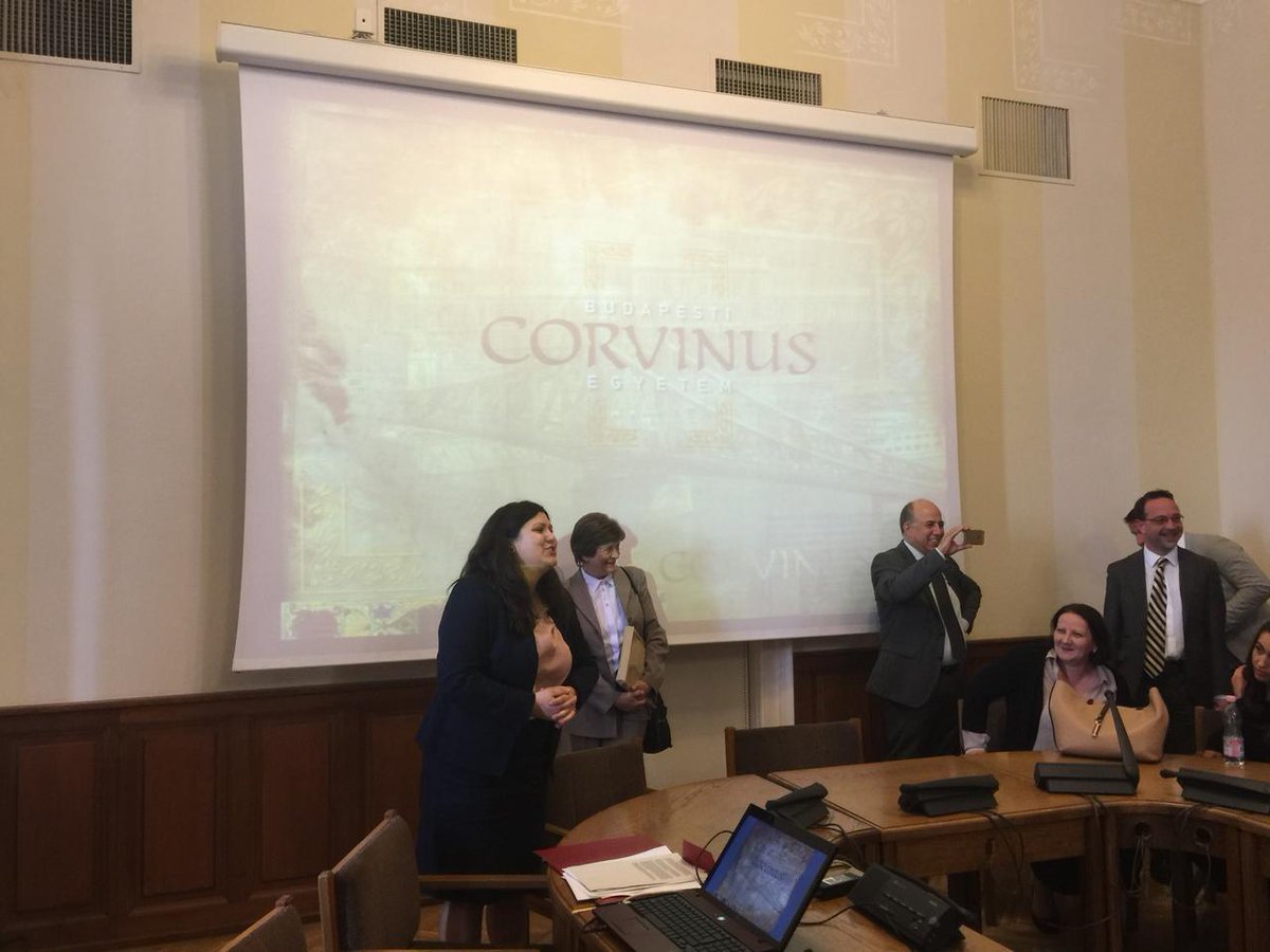 oppdotio's tweet photo. Our CFO, Helena Naffa just defended her PhD in finance at Corvinus University. Congrats! http://t.co/Y8MhkDC8DB
