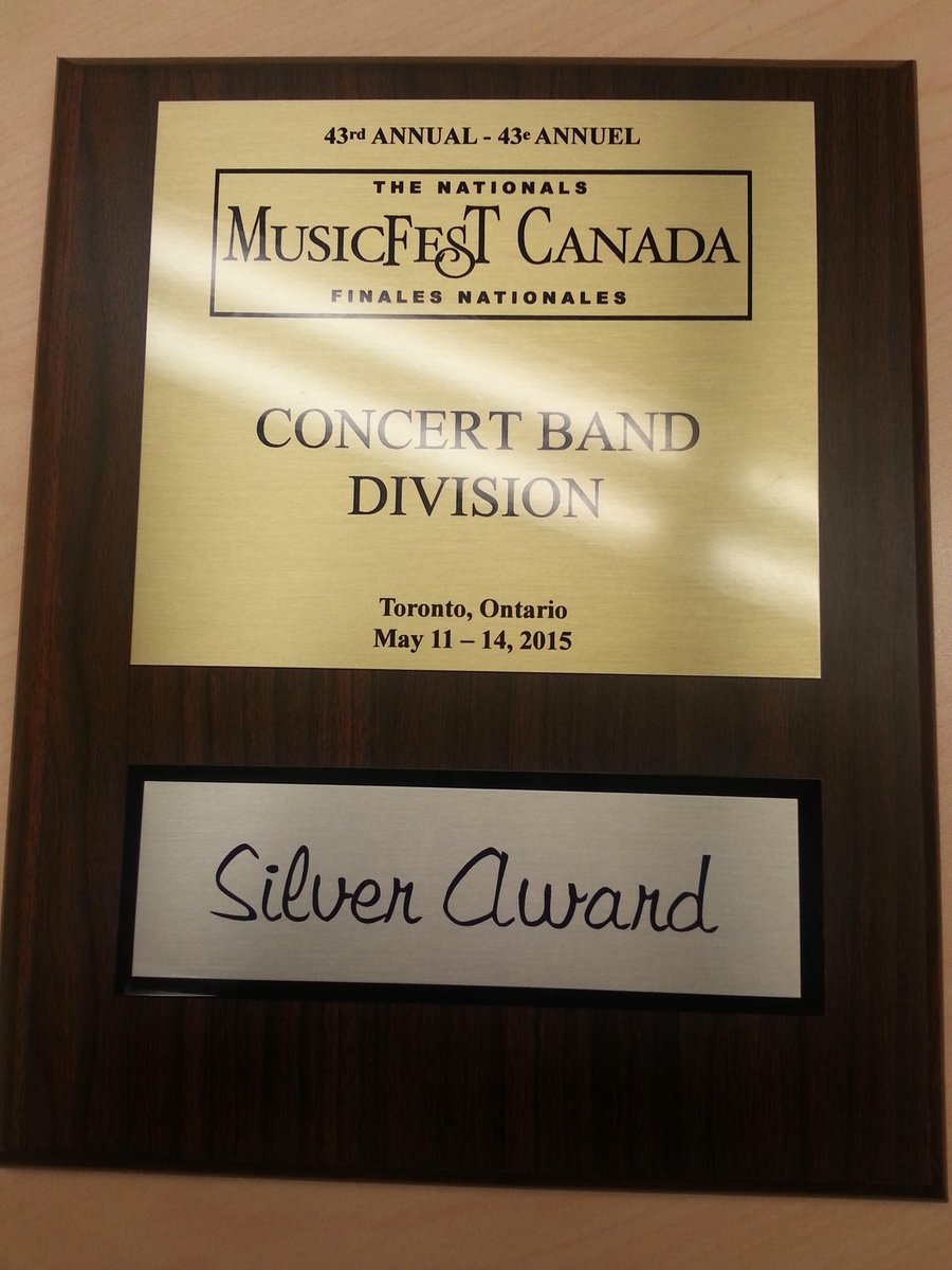 EdenwoodMS's tweet photo. AMAZING! Senior Concert Band earned SILVER at the Nationals. You rock! @EdenwoodMS #peelproud #lovemusic http://t.co/Wg5UOEz9CR