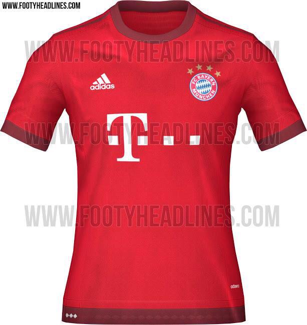 FC_Bayern_AR's tweet photo. اطقام بايرن ميونخ لـ موسم 2015/16.  
#FCB http://t.co/voDgRotQPk