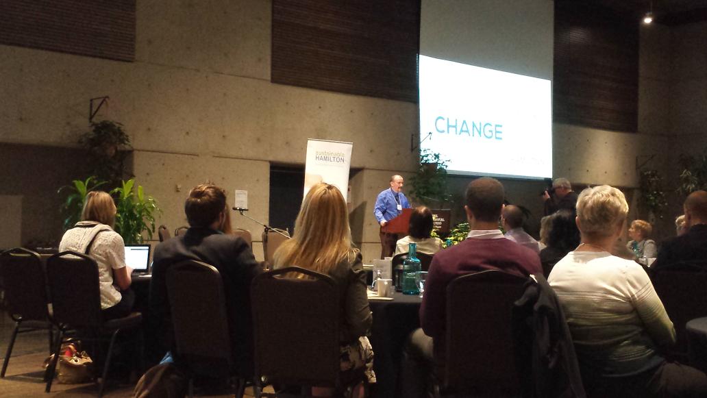 #HamOnt's Brian Montgomery dives deep into the spin off effects of #climatechange #SHEvent #ClimateHamOnt