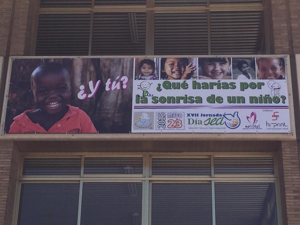 MaristasALC's tweet photo. Gracias a #hiprint ya contamos con el cartel de motivación para el #DíaSED 2015. 23 mayo. ¡Gracias, amigos! @ONGDSED http://t.co/hzaIrYyuPA