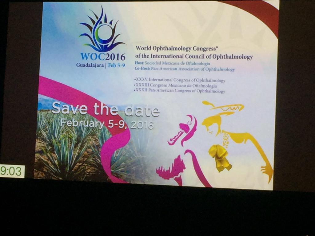 JuliaHallerMD's tweet image. @IntlCouncilOph Bruce Spivey MD and global eye education #WOC2016 #AOS2015