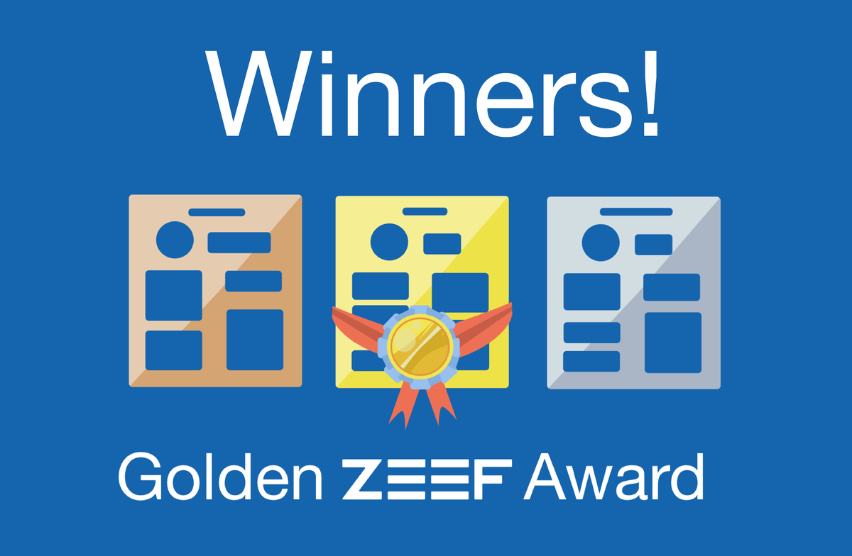 ZEEFcom's tweet photo. And the winners are... @fiberopticnow for Education Apps for Kids and @ENTPhilosopher for Awesome Websites! http://t.co/E3UA0PwmKA