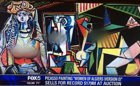 larazon_es's tweet photo. Y mientras tanto, la Fox censura en TV los pechos de «Las mujeres de Argel» de Picasso  http://t.co/zhijn0THMM http://t.co/gqEqgrlCvF