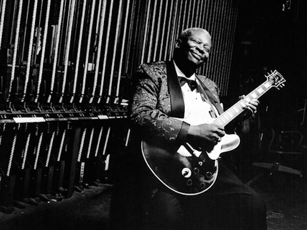 stereogum's tweet image. The great bluesman B.B. King has died bit.ly/1ICiQWa