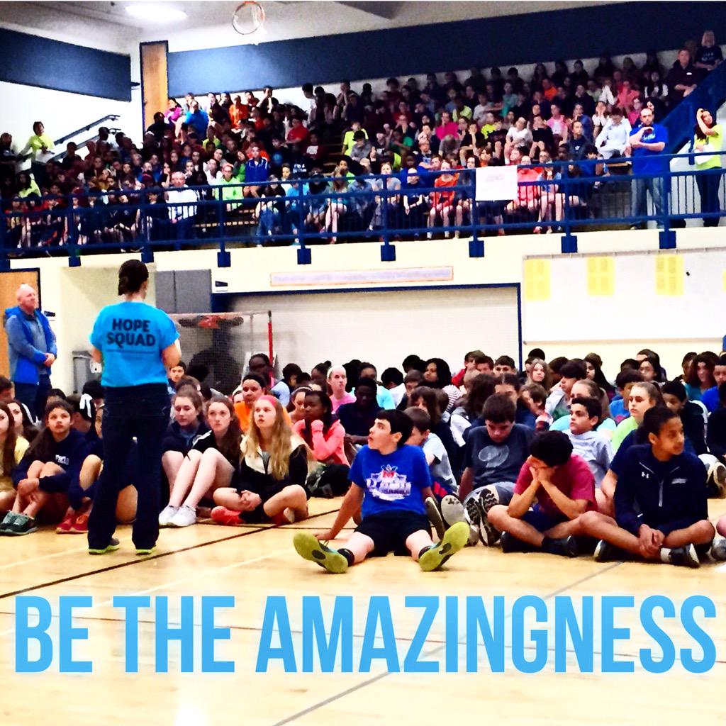 BHHNation's tweet image. The #HopeSquad at @SpringfieldTMS is ready for their Day of Service! #unexpectedamazingness