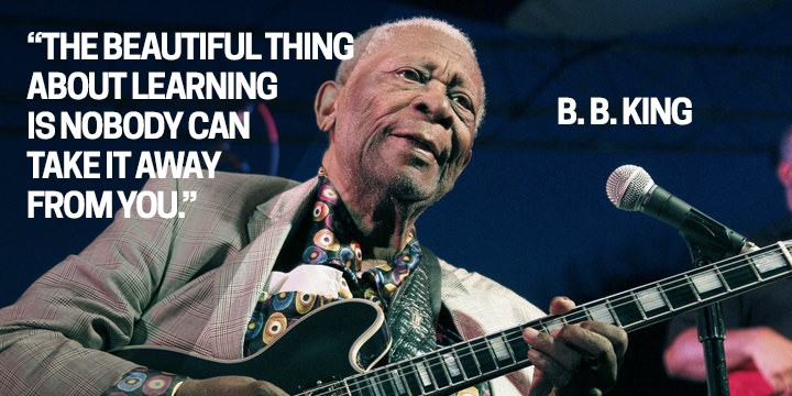 DanCitizen's tweet photo. #BBKing, you may have played the blues, but thank you for bringing us so much joy. Rest in peace. http://t.co/zhfliZBUlB