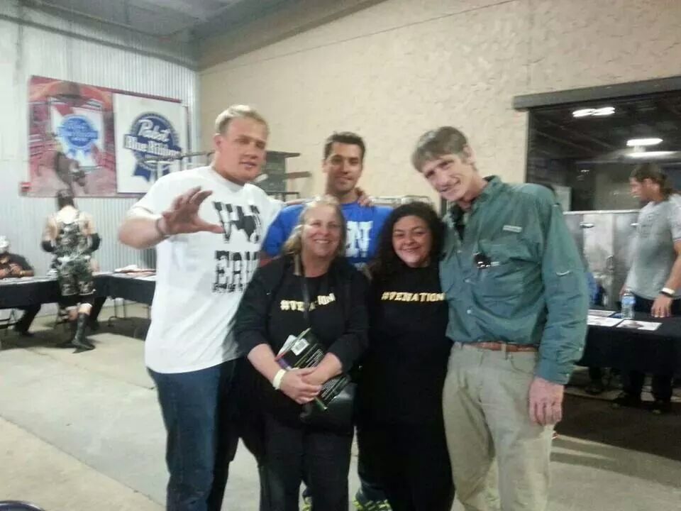 Happy Anniversary to my lovely wife
Ginger Webber Paden.  And Happy Birthday to Kevin Von Erich 