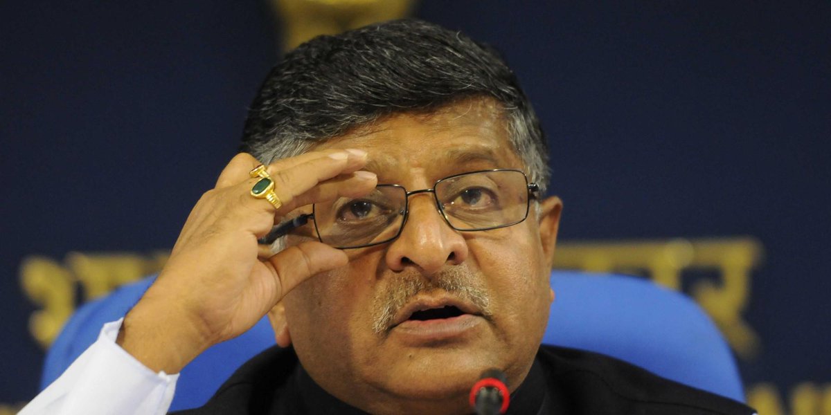 CNNnews18's tweet photo. #NoCallDrops If you have clear evidence of harm from tower radiation, bring it to me: @rsprasad  to @CNBC_Awaaz http://t.co/LxOCkK9tzW