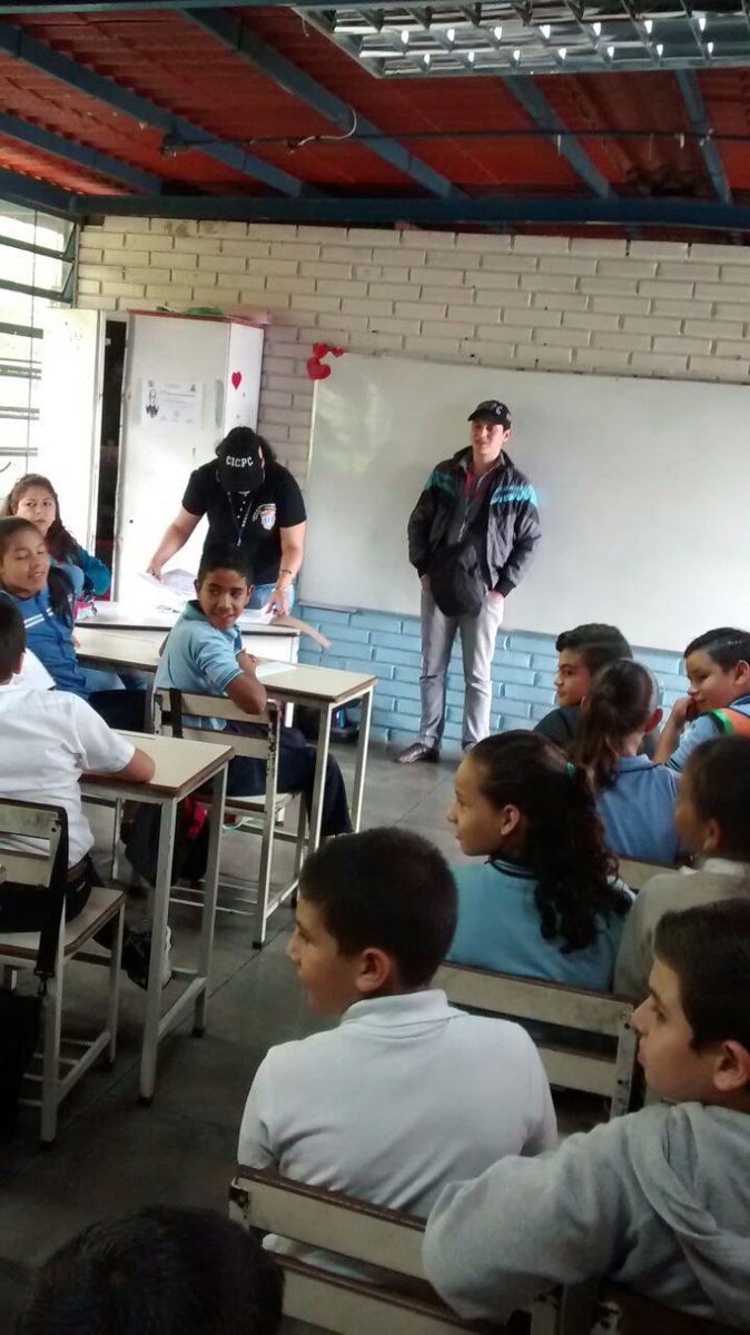 Charla de capacitación sobre violencia, alcohol, drogas y abuso infantil. Dictado por CICPC en NER 170 <a href="/zaydach/">ZaydaCamargo</a>
