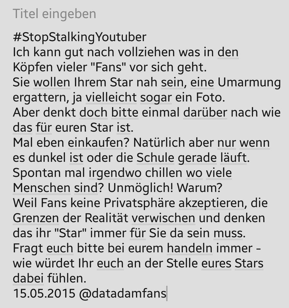 DatAdamFans's tweet image. #StopStalkingYoutuber @Taddl @MarleyMusik @ADDAMBLAKK @JodieCalussi @fisHC0p @rewinside @dagibee @BibisBeauty #Fans