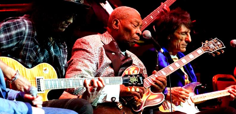 marielacecilia's tweet photo. Nos queda su #MÚSICA y el #ROCK de quienes tanto aprendieron de él #BBKing @Slash @ronniewood http://t.co/mdpxLZJbqp