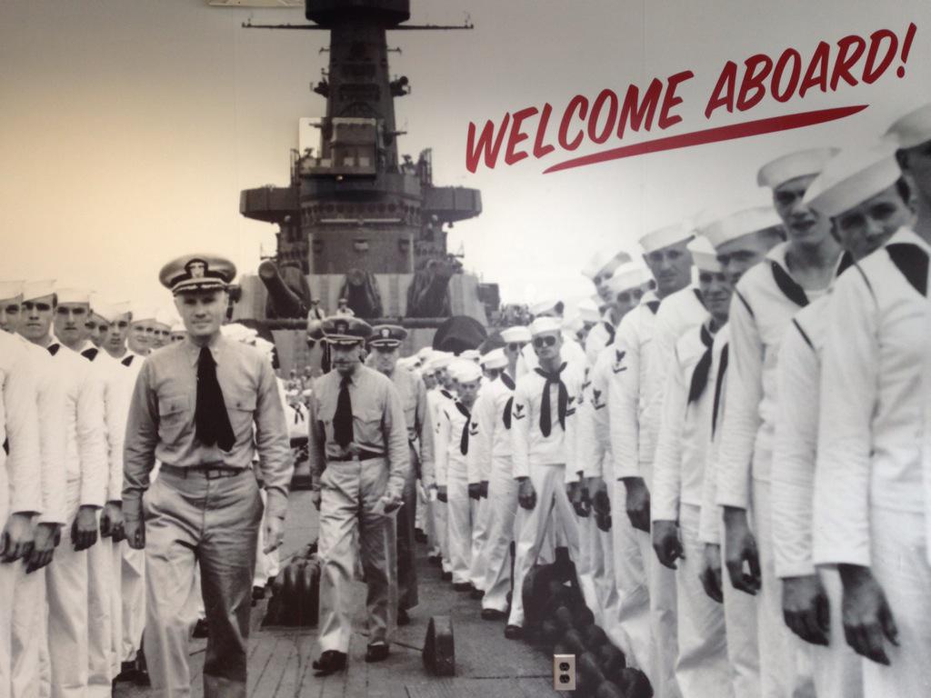 MrsBrem's tweet photo. Ready to set sail on a day full of adventure with @DDEDolphins 4th graders! First stop: @battleshipnc! #ddefun http://t.co/zPRySD7TzR