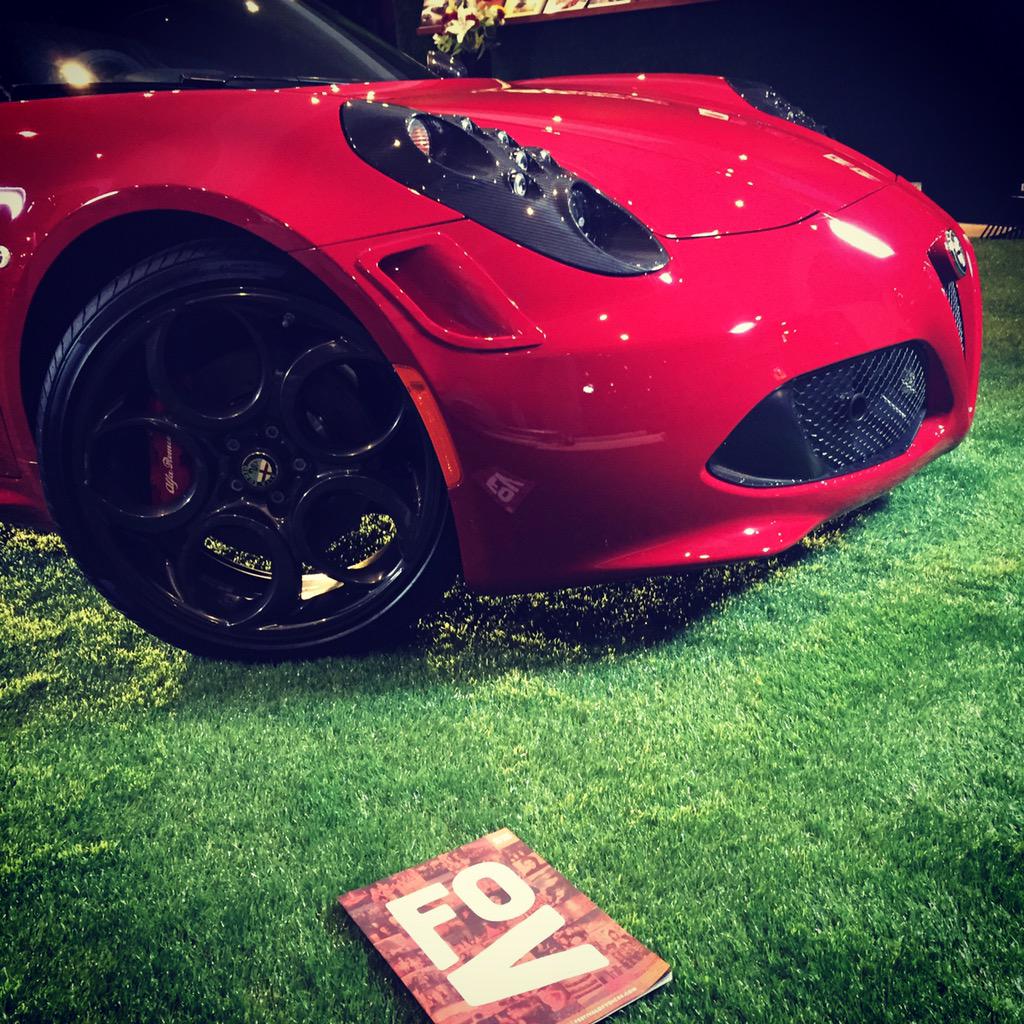 LauncestonJeep's tweet photo. Some things are made for each other @festofvoices , @AlfaRomeo_Aus and #crickadventures #events #Tasmania #cars #4C http://t.co/wfGoWFaCQr