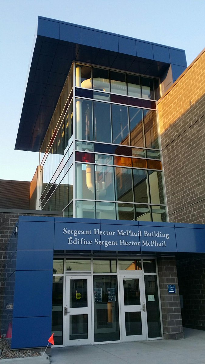 EyeCatchSigns's tweet photo. Installed lettering which dedicated this facility on Windsor St, Halifax to Sergeant Hector McPhail. http://t.co/PVPsrghQqq