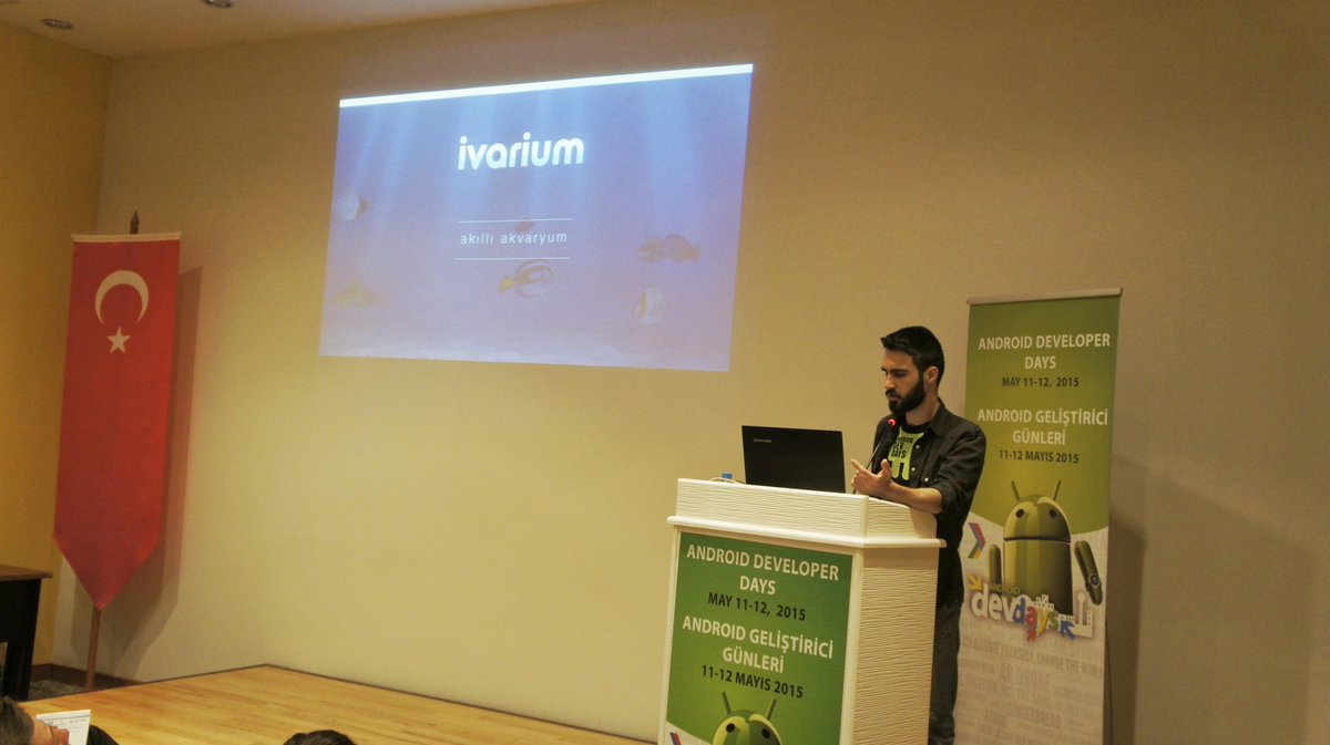 serdaraltan17's tweet photo. #AndroidDevDays'teki sunumumdan birkaç kare... http://t.co/eSh921CG48
