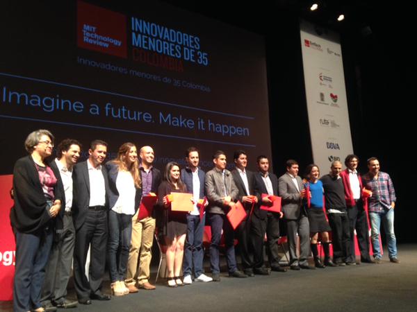 BBVASpark's tweet photo. Meet the #Colombian winners of the Innovators Under 35 Awards: http://t.co/s1RFwA1Qxl #EmTechCO http://t.co/bC0OYVIgNI