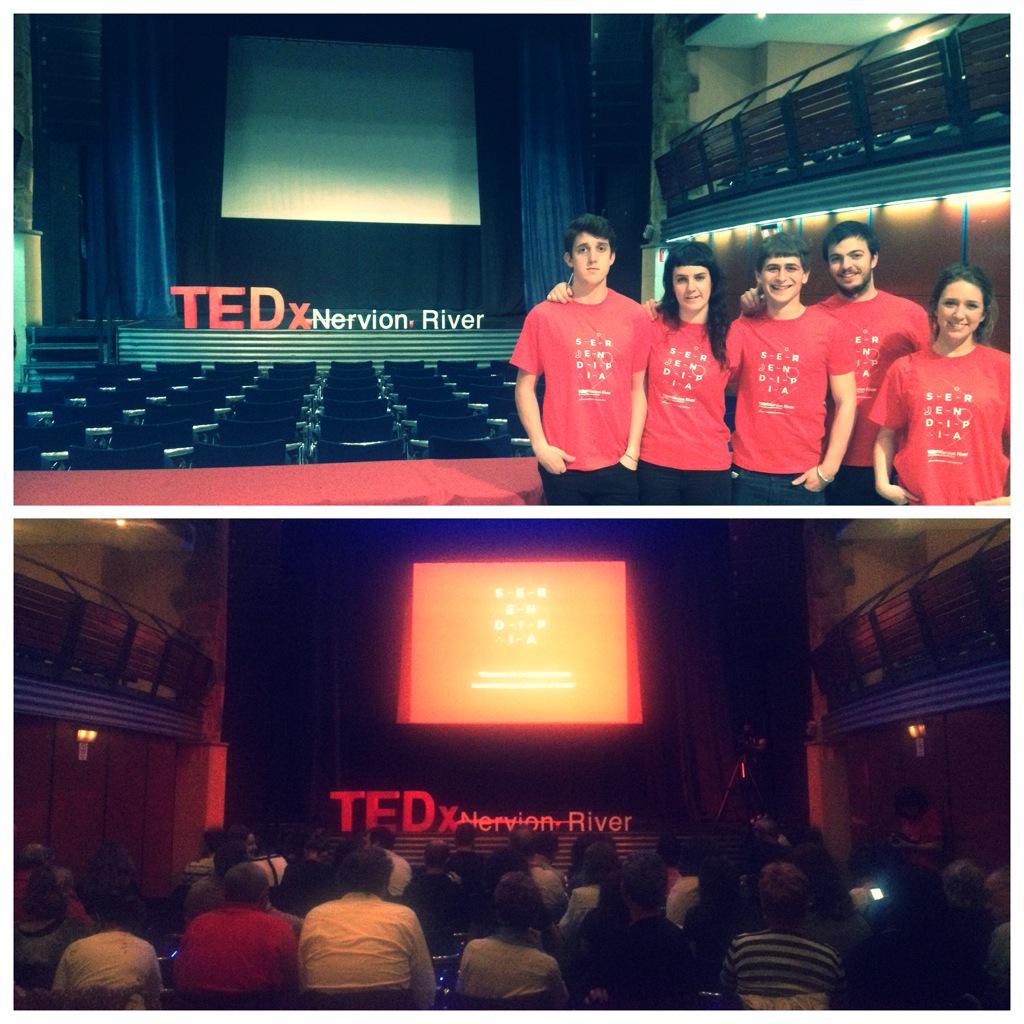 KaisuTu's tweet photo. Before &amp; after! @TEDxNervionR ready to launch in no time! @smashkoop @MondragonTA #TEDxNR http://t.co/gh933VSCrY