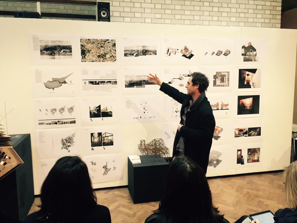 CSAMArch2015's tweet photo. Emilios talks about his intervention in Paphos... http://t.co/newQqqEIpf