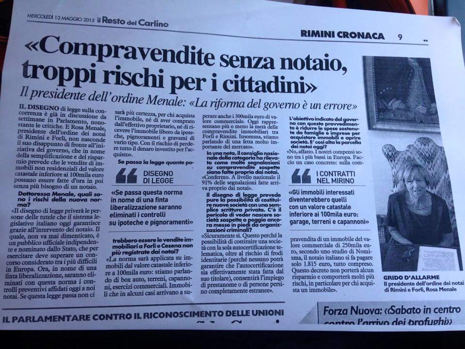 notaiosoldani's tweet photo. #rottamalatutela E questo ancora a dimostrazione che i tanto denigrati notai in fondo in fondo ... http://t.co/6cpqJL71X4

— Giovanni Fon…