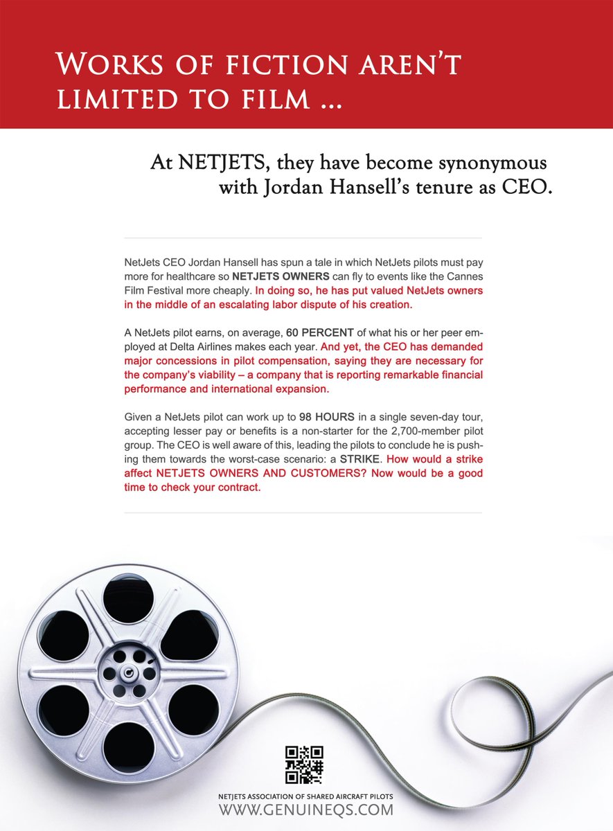 NJASAP's tweet photo. #NetJets pilots take fight for their livelihoods to Cannes Film Festival. #LaborDispute #NJASAP #Cannes2015 http://t.co/Tk6PE6HOmn