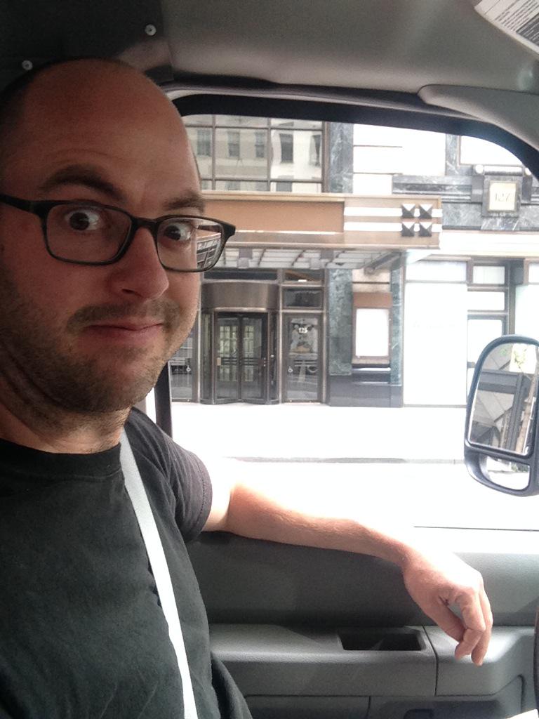 VT_CDR's tweet photo. Our @VT_CDR truck driver has arrived safely @ICFF! #builtwithchip http://t.co/u21ZOCEq7j