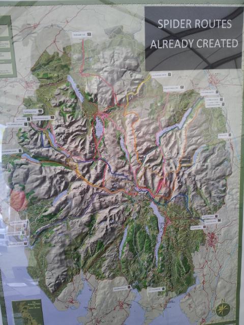 MountainZac's tweet photo. Checking out all the new Spiders from @walkthespider at @KeswickFestival http://t.co/qDxmZDBMHz