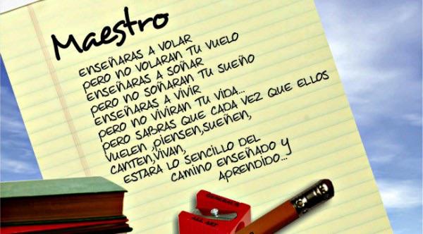 Felicidades a tod@s l@s maestr@s en su día!!